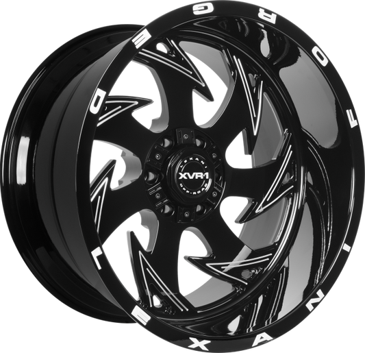 Lexani Off-Road Wheels Insane 22X12 6X135/139.7 -44 106.2 GL-BLK MILLED