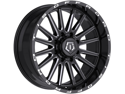 TIS 567BM 22X12 6X139.7/135 -44 106 GL-BLK MILLED
