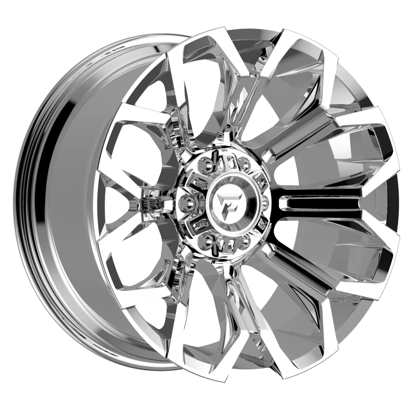 Fittipaldi Off Road FA21 22x12 6x135/139.7 -44 106 Chrome