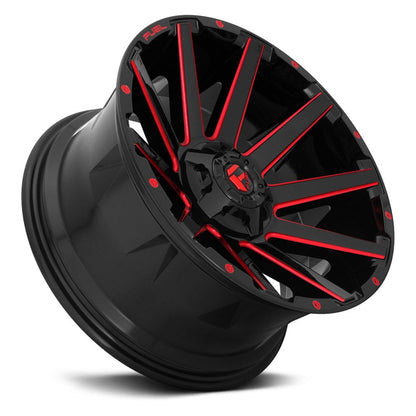Fuel Contra 20X10 5X5.5/150 GL-BLK-RED -18MM