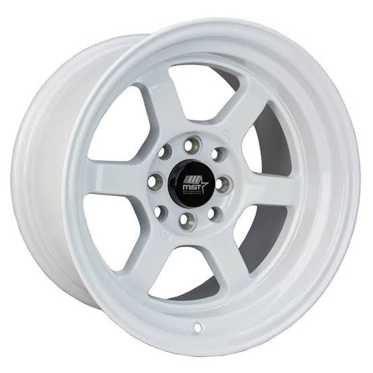 MST Wheels Time Attack 17x9.0 20mm 5x114.3 73.1 Full Glossy White