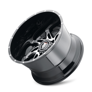 American Truxx Spyder AT183 22X14 8X165.1 -76 GL-BLK MACHINED
