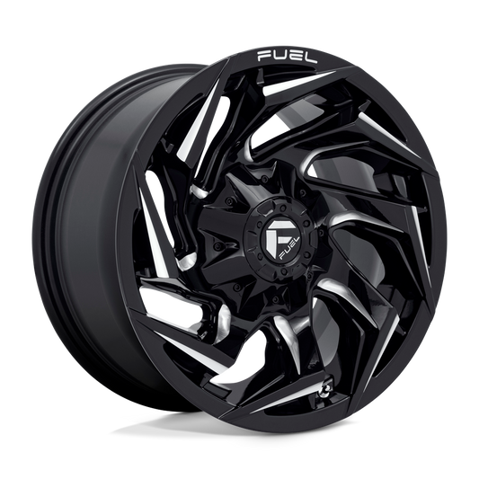 Fuel Reaction 20X10 6X135/5.5 GL-BLK-MILLED -18MM