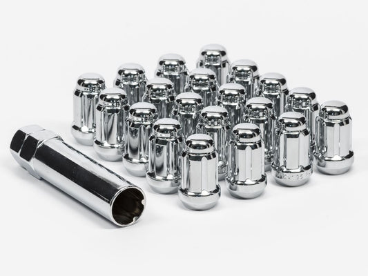 Mr. Lugnut 14x1.5 CHROME 1.37IN SPLINE LUGS
