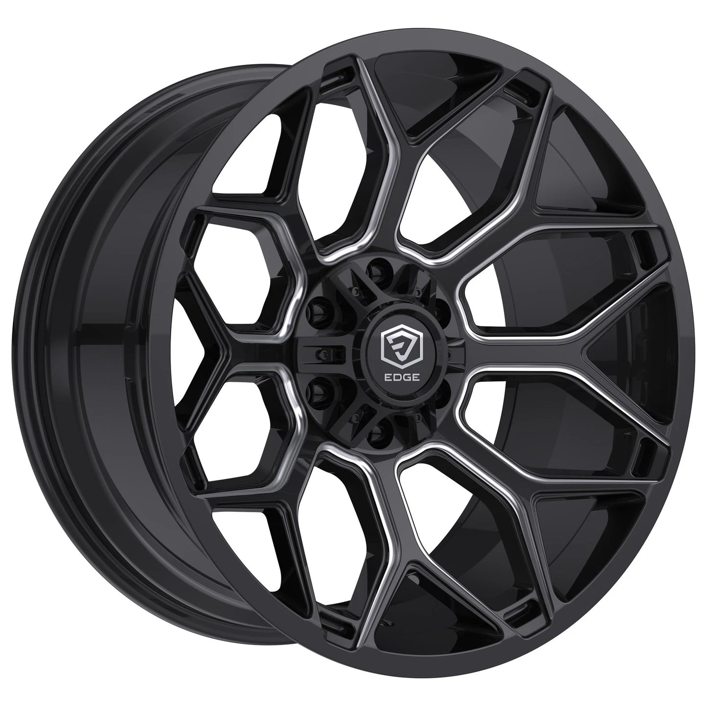 Edge Off Road 302BM 20x10 6x135/139.7 -19 106 GL-BLK MILLED