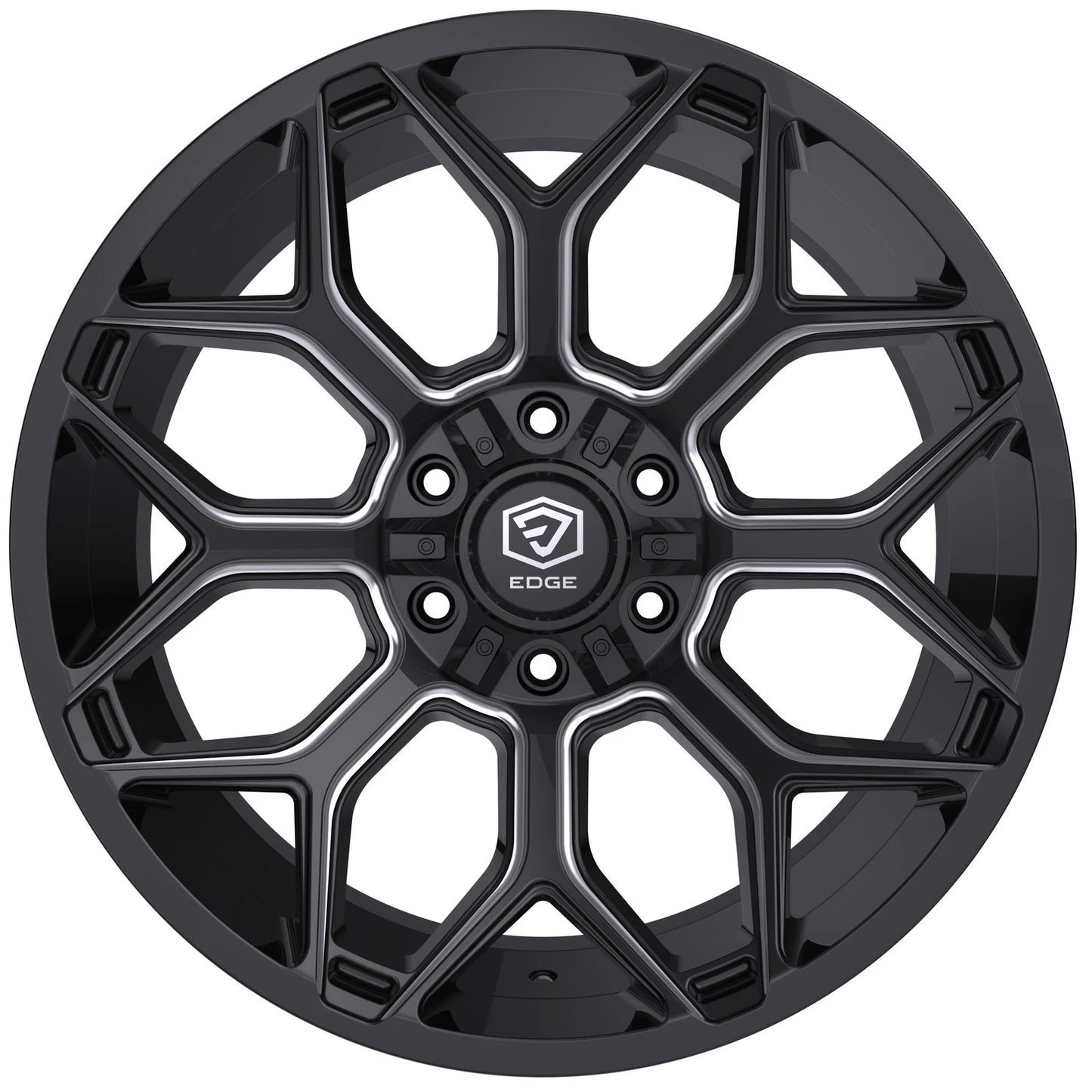 Edge Off Road 302BM 20x10 6x135/139.7 -19 106 GL-BLK MILLED