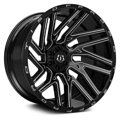 TIS 554BM 20X10 6X135 / 6X139.7 108 -20mm GL-BLK MACHINED