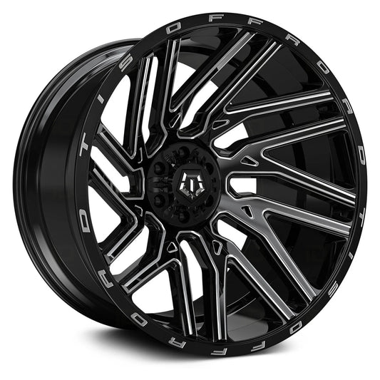 TIS 554BM 20X10 6X135 / 6X139.7 108 -20mm GL-BLK MACHINED