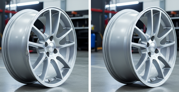 wheel bent then fixed