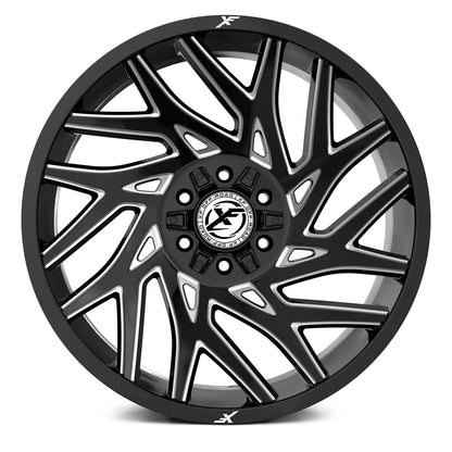 XF Off-Road XF-229 20X10 5X127/139.7 -12 78 GL-BLK MILLED